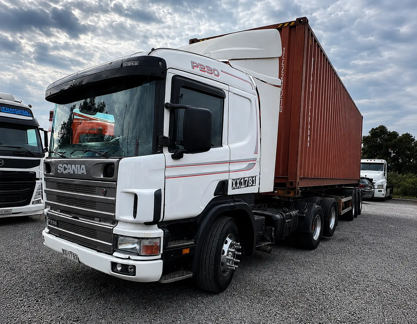Scania con contenedor